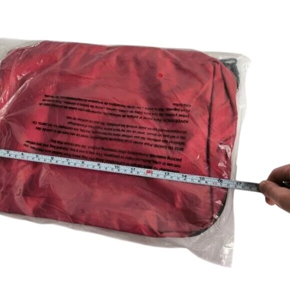 Heys EcoTex red one piece packing cube NWT - Picture 6 of 7